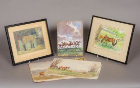 LIONEL HAMILTON-RENWICK (1917-2003) British (AR) A collection of various Equestrian scenes