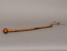 A 19th century lignum vitae knobkerrie Of typical form,