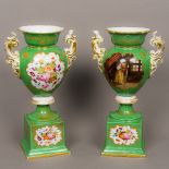 A pair of 19th century French, probably Paris,