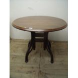 Circular top café style table (diameter 92cm)
