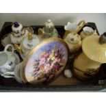 Large selection of Ainsley ceramics including Cottage Garden, Orchard Gold and Masons ceramics (QTY)