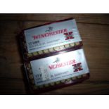 100 rounds of Winchester .17hmr 2375 FPS 20gr game point rifle rounds (section 1 cert required)