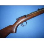 BSA bolt action .22 rifle with adjustable rear sights, serial no. K22067 (section 1 certificate