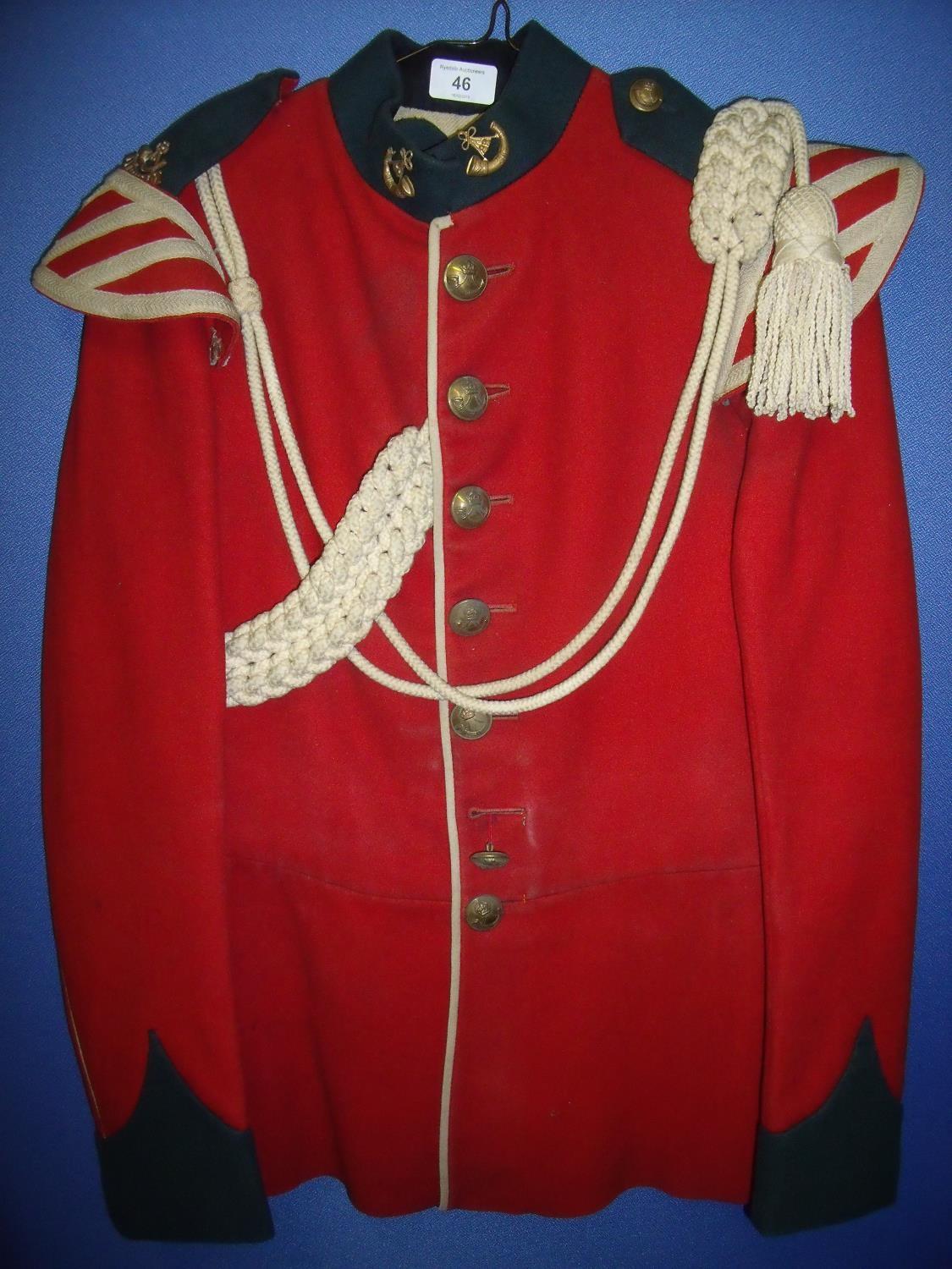 Durham Light Infantry Bandsman's tunic