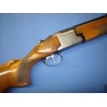 Laurona 12 bore over & under ejector shotgun with 28 inch barrels with raised vent top rib, choke