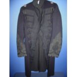Victorian 2nd Lieutenants full length frock coat dress uniform with lined interior and internal