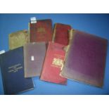 Selection of mostly Victorian military training manuals and booklets including Army Equipment Part 5