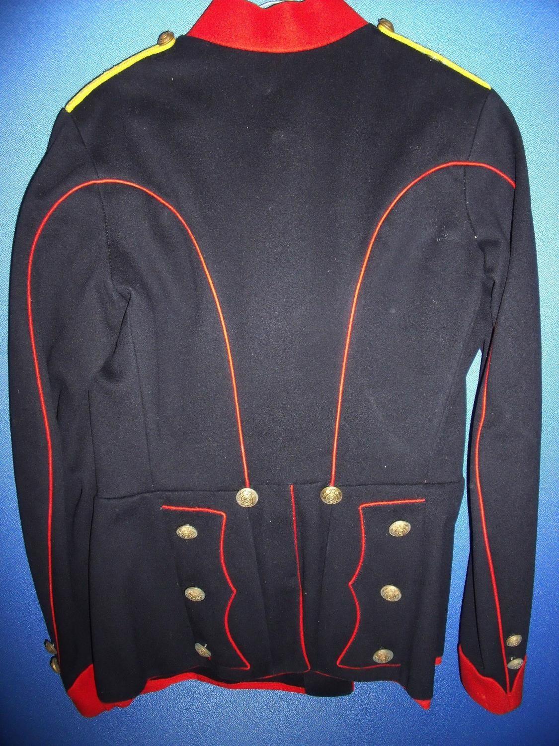 5th Royal Irish Lancers ORs tunic with associated buttons and collar dogs - Image 2 of 2