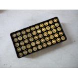 50 rounds of .380 ACP ammunition (section 5 certificate required)