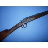 Thomas Bland & Sons 2 King William Street Strand London, .22 rook rifle with 27 inch side lever