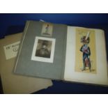 Three large military historian/researchers albums of material relating to the 7th Hussars and the