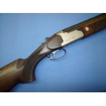 Webley & Scott 912 12 bore over & under ejector shotgun with 28 inch barrels, 14 1/2 pistol grip