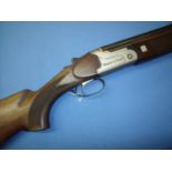 Webley & Scott 912 12 bore over & under ejector shotgun with 28 inch barrels, 14 1/2 pistol grip