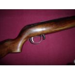 Scarce Webley MK3 .22 under lever air rifle with 3 sling mounts, serial number A2734