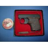 EM-EG starter pistol/dog trainer blank firing pistol with a quantity of blanks and original box (