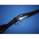 Joseph Lang & Son of new Bond Street London 12 bore side by side ejector shotgun with 28 inch