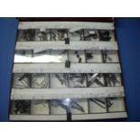 Case of various shotgun spares including safety slide catch, springs, triggers etc