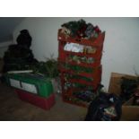 Large selection of Christmas decorations