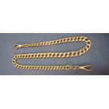 9ct gold watch chain (41 grm)