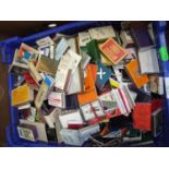 Large collection of various assorted vintage matchbox and matchbox covers