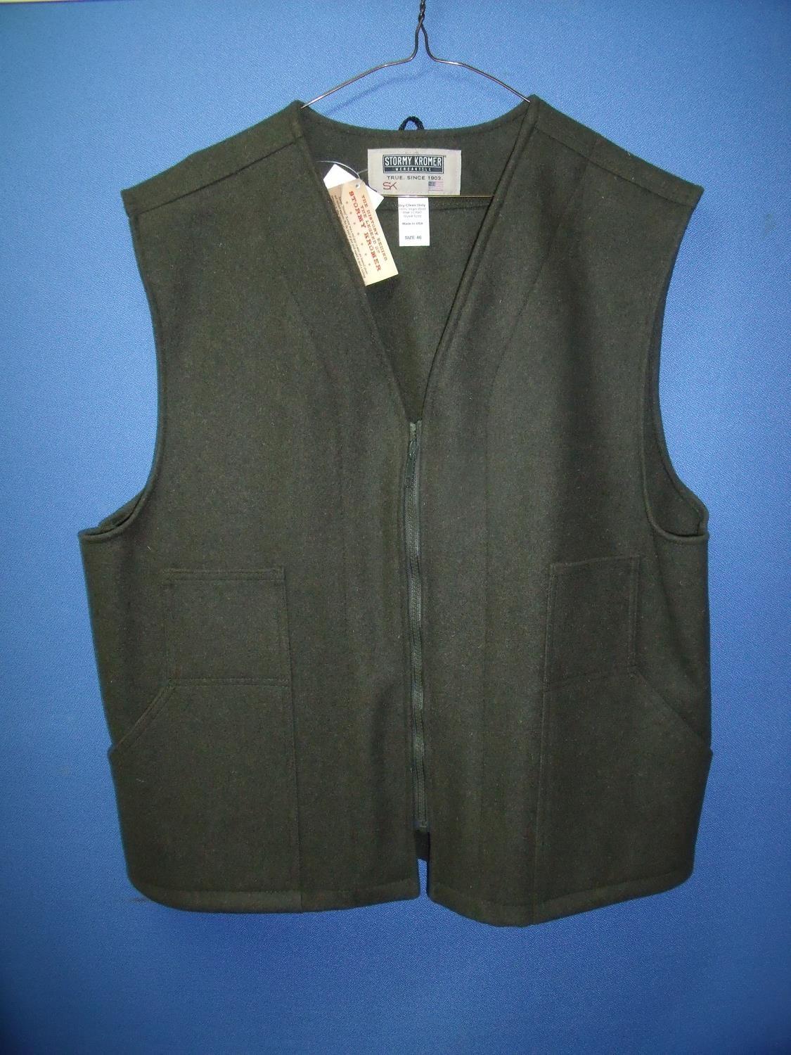 New ex-shop stock Stormy Kromer vest jacket US (size 46)