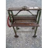 Vintage child's toy mangle