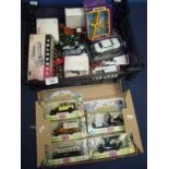 Boxed Vanguard Saab 96 Saloon, selection of various matchbox and other vehicles, two boxed Tonka