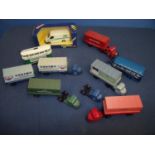 Selection of various diecast vehicles including boxed Corgi Unichem Ford Transit van, Corgi