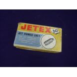 Boxed Jetex 50 jet power unit for jet propelled model aircraft, hydroplanes and racing cars