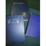 Three books including 'Sunday Readings for the Young' dated 1894, 'Eton vs Harrow at Lords', '