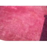 Large Chinese red woolen carpet 360cm x 270cm