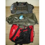 Hi-Gear sailing bag and two other kit type bags (3)