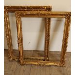 Two large gilt picture frames (in need of restoration)