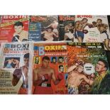 Collection of various Boxing Illustrated and Ring magazines from the 1950/60's relating to various