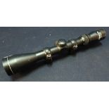 3-9x40 Tasco rifle scope with 11mm roll off mounts