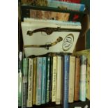 Box containing mostly hardback gun and sporting related books