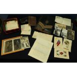 Extremely large collection of ephemera relating to WWI interest including various assorted