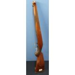 Rifle stock for a BSA .22 Hornet with magazine and trigger guard