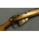 Enfield 1917 .303 British Service smooth bore Rifle, serial no. 75767, with detachable magazine