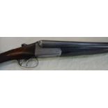 Charles Osborne 12 bore side by side box lock ejector with 28 inch barrels by R. Raine & Co,