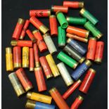 Approximately 42 vintage shotgun cartridges of various caliber, types and manufacturer (shotgun