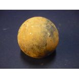 Cast metal cannonball (diameter approx. 11cm)
