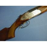 Rizzini 12 bore over & under single selected trigger ejector shotgun with 27 inch vented multi-choke