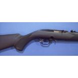 As new Magtech Model 7022 cal .22LR semi auto rifle with screw threaded barrel and synthetic