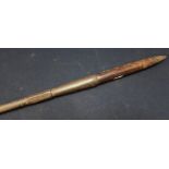 19th/20th C African Zulu "lion" spear (length 83cm)
