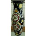 Moorcroft Tymimster (120/9) vase and a 30/100 dated 2013 signed (26cm high)