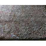 Tufted beige ground wool rug (221cm x 156cm)