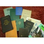 Box containing a quantity of various railway ephemera and paperwork including Ministry Of