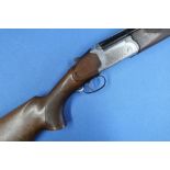 Fabarm 12 bore over & under single trigger ejector multi choke shotgun with 27 1/2 inch vented