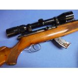 WITHDRAWN: Krico .22LR self loading rifle fitted with Parker-Hale sound moderator